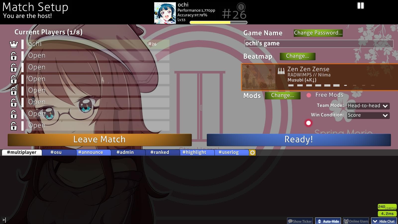 Multiplayer